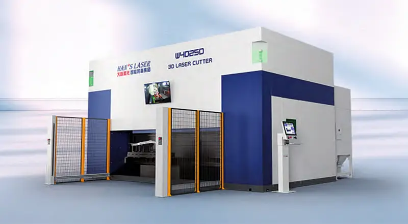 3D five-axis laser cutting