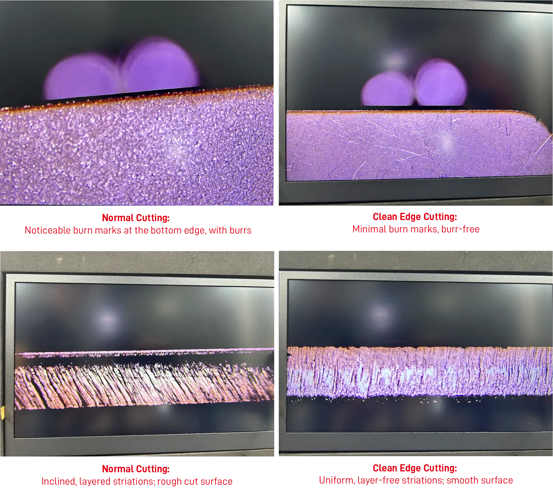 Acero inoxidable (vista microscópica)
